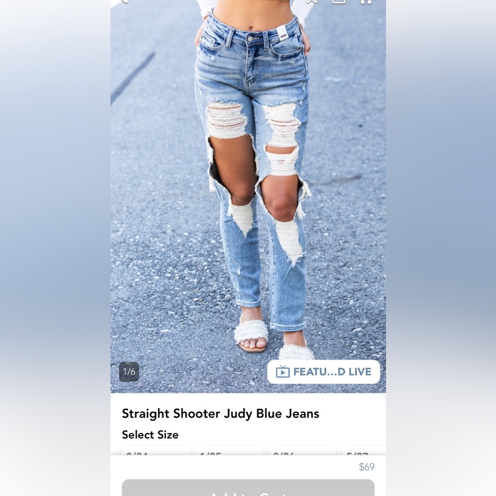 Judy Blue Straight Shooter Jeans